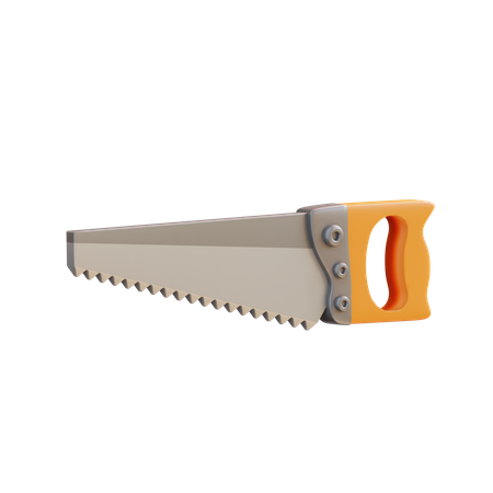 Hand Saw  3D Icon