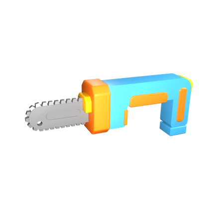 Hand Saw  3D Icon