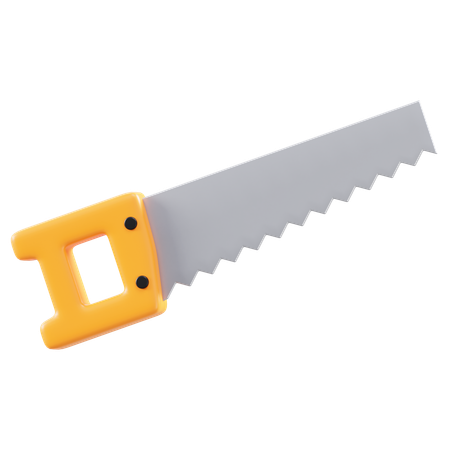 Hand Saw  3D Icon