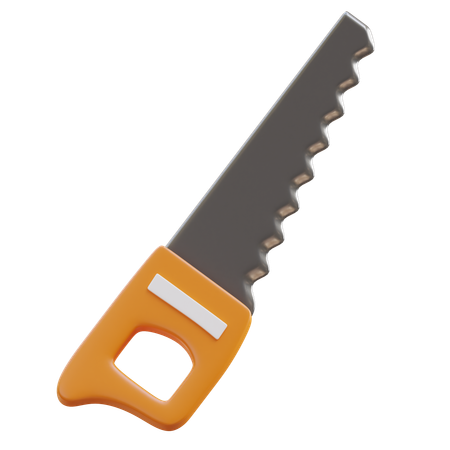 Hand Saw  3D Icon