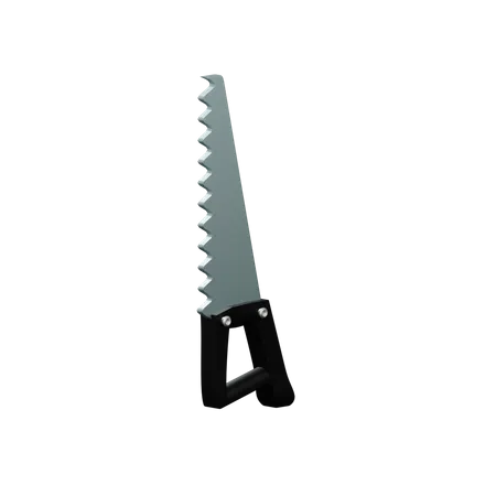 Hand Saw  3D Illustration