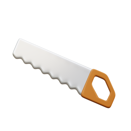Hand Saw 3D Icon