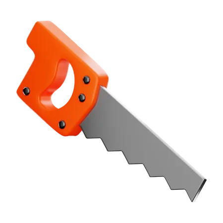 Hand Saw 3D Icon