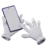 Hand Scrolling Phone