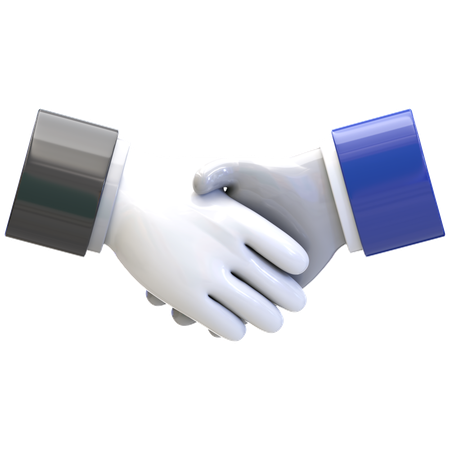 Hand Shake  3D Icon