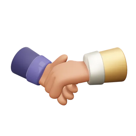 Hand Shake  3D Icon