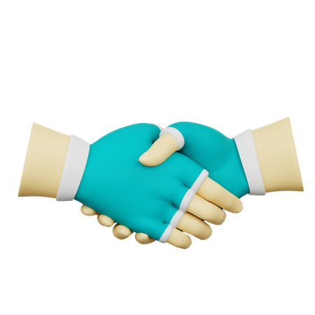 Hand Shake  3D Icon