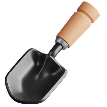 Hand Shovel  3D Icon