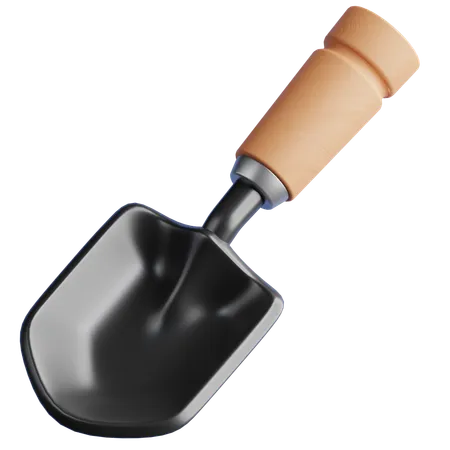 Hand Shovel 3 D Icon 3D Icon