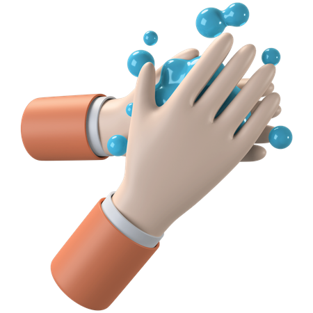 Hand Wash  3D Icon