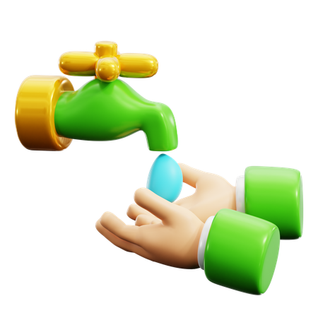 Hand Wash  3D Icon