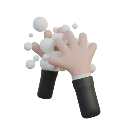 Hand Wash  3D Illustration