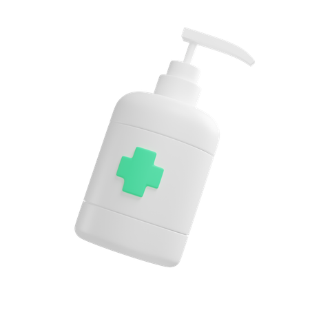 Hand Wash Liquid  3D Icon