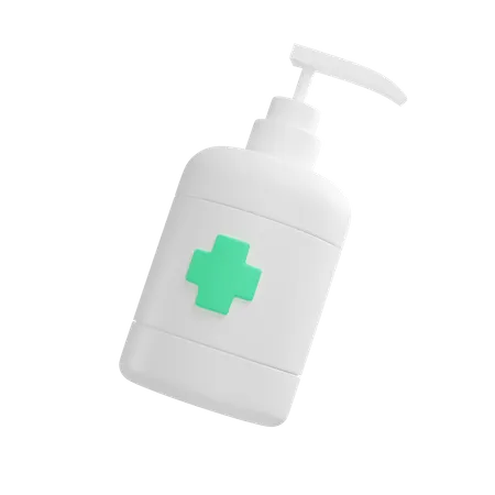 Hand Wash Liquid  3D Icon