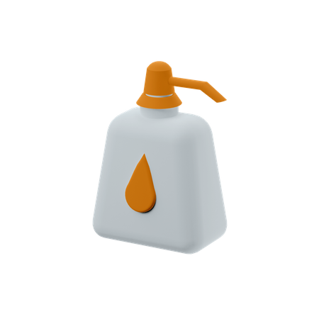 Hand Wash Liquid  3D Icon