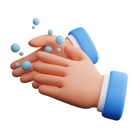 Hand washing  3D Icon