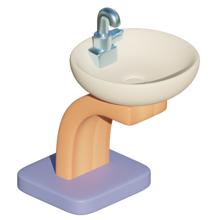 Hand Washing  3D Icon