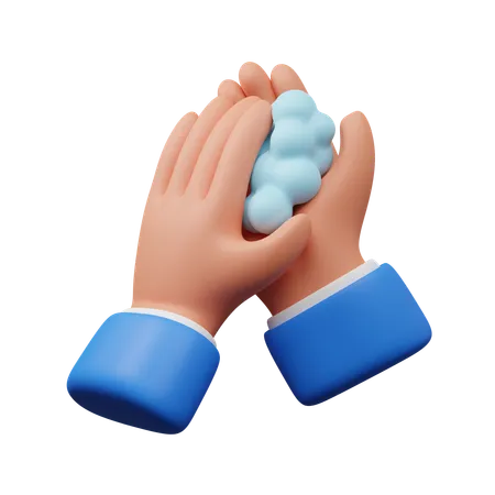 Hand washing  3D Icon