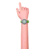 Hand With A Watch Is Pointing Up