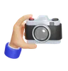 Hand With Camera