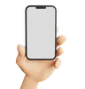 Hand with iphone