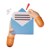 Hand With Mail