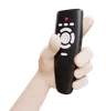 Hand with tv remote