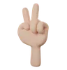 Hand With Two Fingers