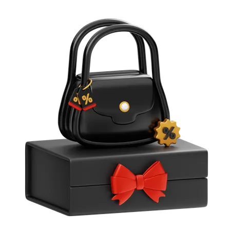 Handbag Sale  3D Icon