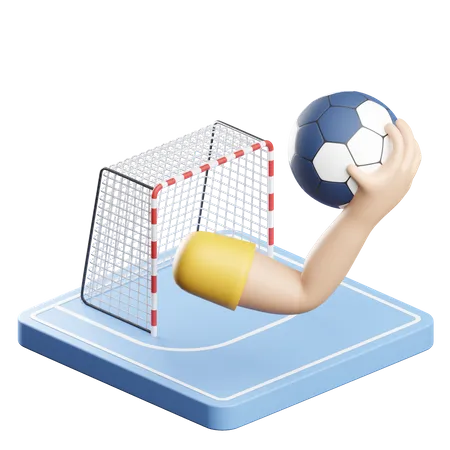 Handball  3D Icon