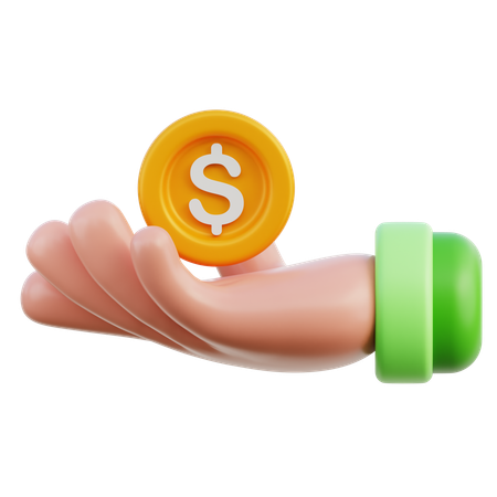 Handbewegung machen  3D Icon