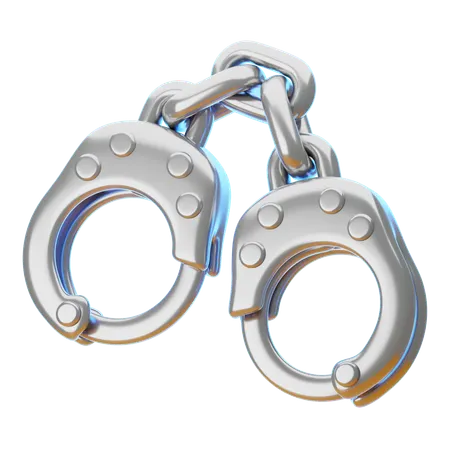 Handcuff  3D Icon