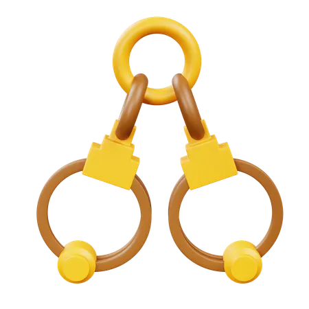 Handcuff  3D Icon