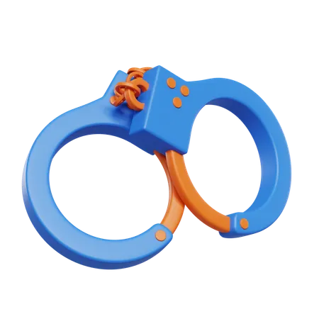 Handcuff  3D Icon