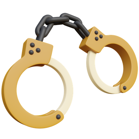 Handcuff  3D Icon