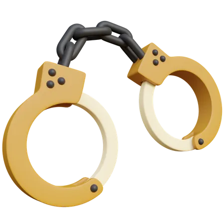 Handcuff  3D Icon