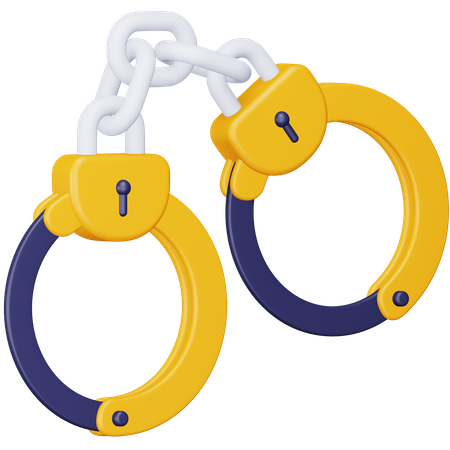 Handcuff  3D Icon