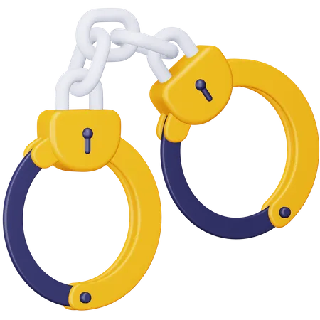 Handcuff  3D Icon