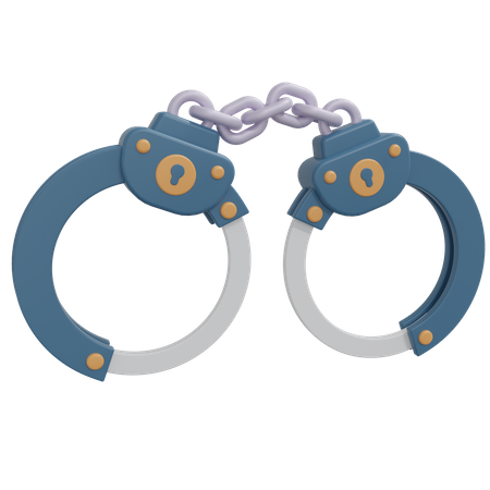 Handcuff  3D Icon