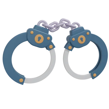 Handcuff  3D Icon