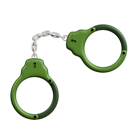 Handcuff  3D Icon