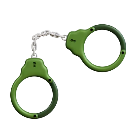 Handcuff  3D Icon