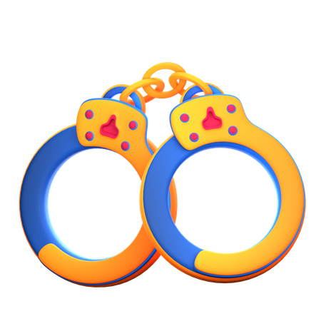 Handcuff  3D Icon