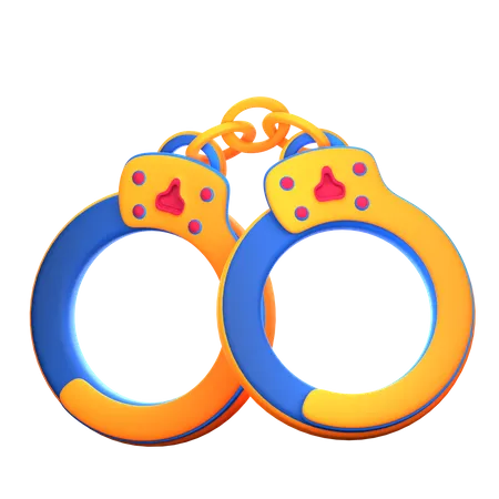 Handcuff  3D Icon