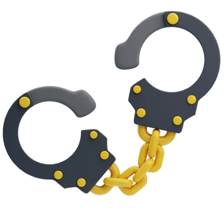 Handcuff  3D Icon