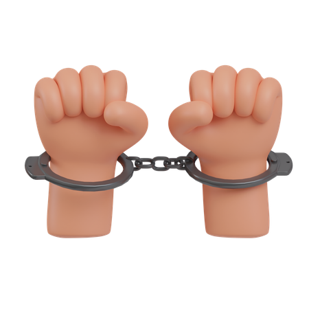 Handcuffs  3D Icon