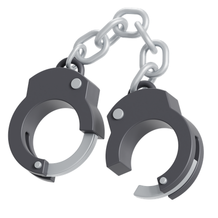 Handcuffs  3D Icon