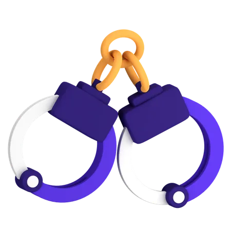 Handcuffs  3D Icon