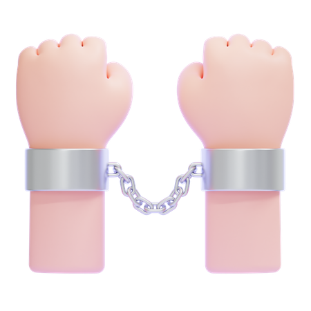 Handcuffs  3D Icon