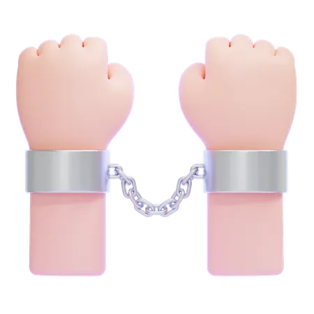 Handcuffs  3D Icon